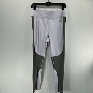 Fila Forza Textured 7/8 Leggings LAVENDER BLUE / GARGOYLE - Size L- NWT